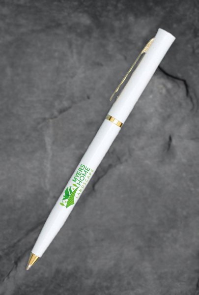 Custom imprinted Norad Pen for Boston, MA with a local business logo